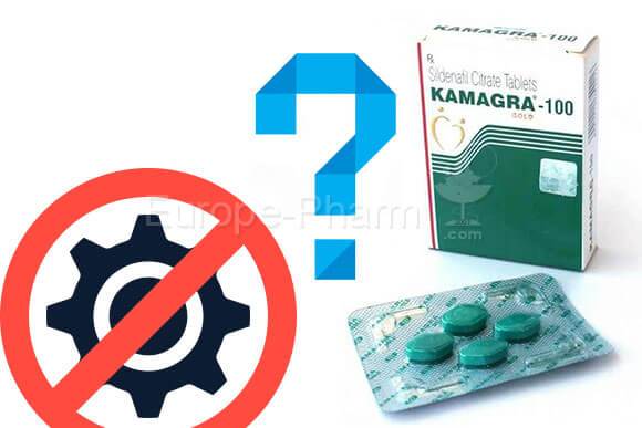 Kamagra nefunguje