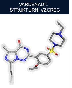 Vardenafil structurní vzorec