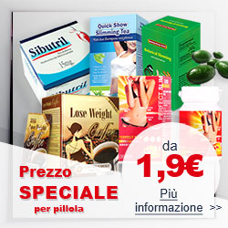 Prodotti per dimagrimento prezzo speciale