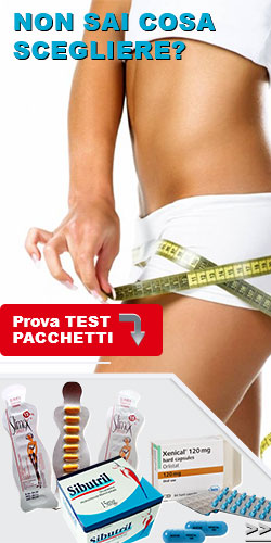 Prova pacchetto di prova per dimagrimento